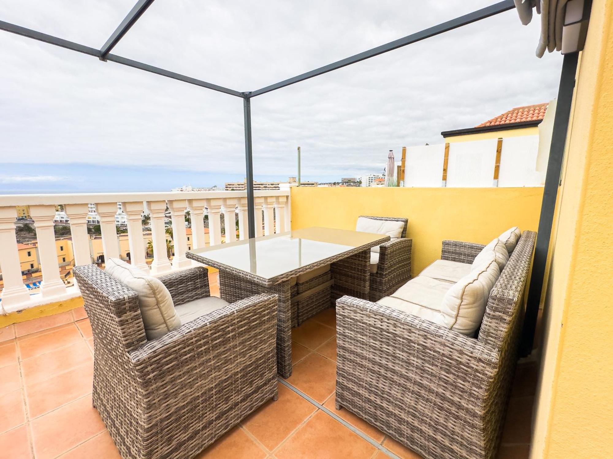 Ocean Front Teneriffa 2 Bedroom Penthouse Callao Salvaje Dış mekan fotoğraf